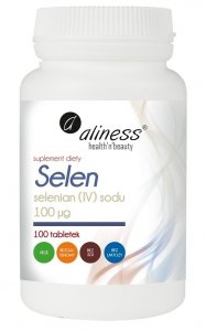 Selen selenian (IV) sodu 100µg x 100 tab. VEGE  Aliness 