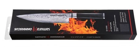 Samura Damascus nóż szefa kuchni 200mm 61HRC