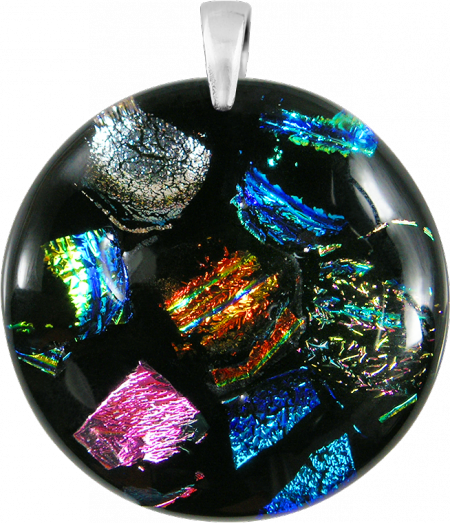 Wisior Koło MURANO GLASS KO713