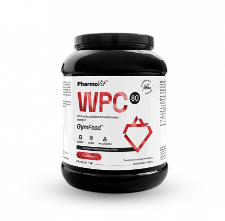 Pharmovit WPC 80 Truskawka 700 g GymFood
