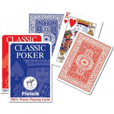 Karty Piatnik Plastik Classic Poker 1361