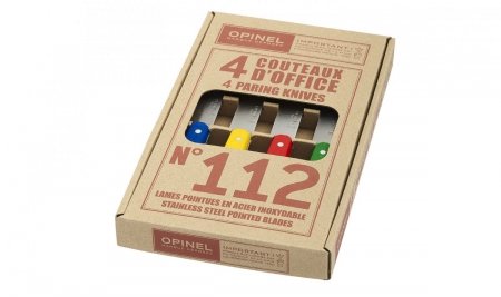 Zestaw noży kuchennych do warzyw Opinel Pop Box No 112
