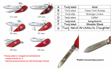 Scyzoryk Victorinox Compact 1.3405.3 - Grawer Gratis