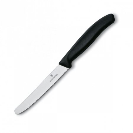 Nóż ząbkowany 110 mm, czarny VICTORINOX 6.7833