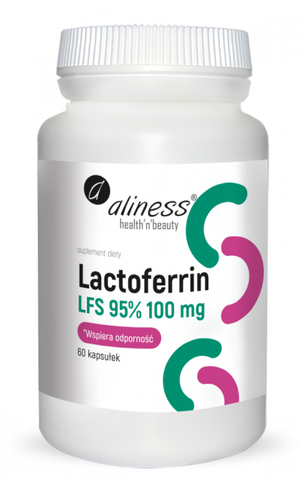 MEDICALINE Aliness Lactoferrin LFS 95% 100 mg x 60 kaps