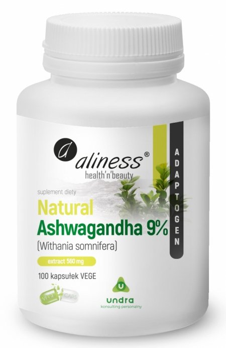 Medicaline Natural Ashwagandha 9% Extract 560 mg