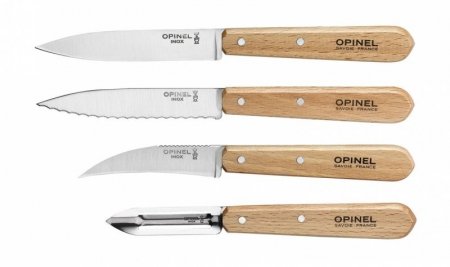 Zestaw noży OPINEL Essentials Natural Box Set 001300