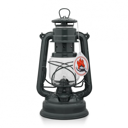 Lampa naftowa Feuerhand Hurricane Baby Special 276 Anthracite Grey