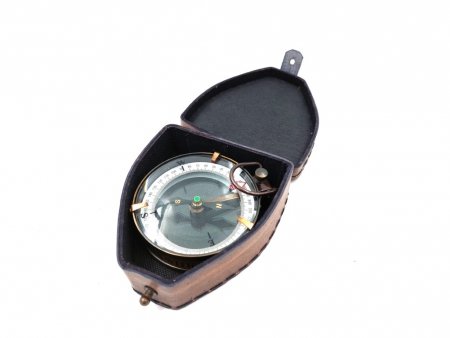 Kompas magnetyczny - map reader w skórzanym etui NC2929