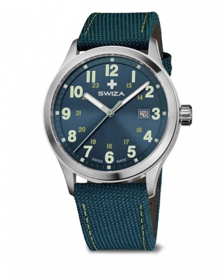 Zegarek SWIZA Kretos Gent SST green-green WAT.0251.1014