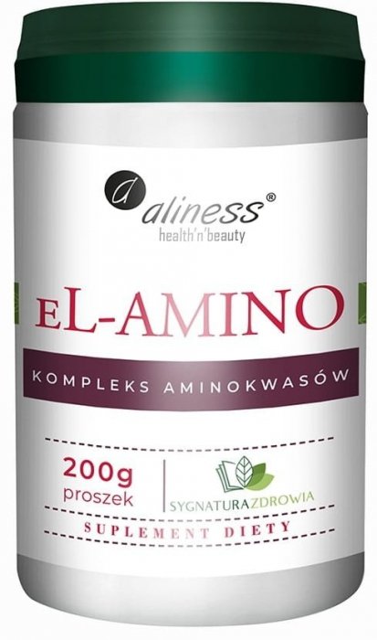 Aliness eL-amino kompleks aminokwasowy b.smaku, proszek 200g
