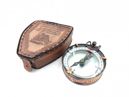 Kompas magnetyczny - map reader w skórzanym etui NC2929