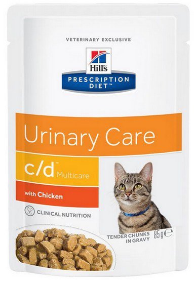 Hill&#039;s Prescription Diet c/d Feline z Kurczakiem saszetka 85g