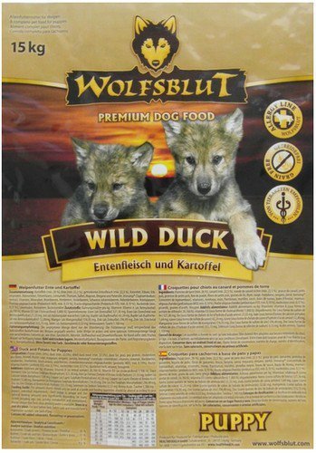 Wolfsblut Dog Wild Duck Puppy - kaczka i bataty 2kg