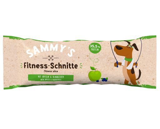 Sammy&#039;s Fitness Slice Baton proteinowy Jabłko i jagoda 25g