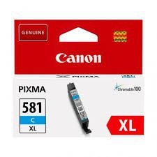 Tusz Canon CLI-581C XL  do  Pixma TR7550/TR8550/TS6150 | 8,3ml | cyan