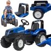 FALK Traktor na Pedały New Holland Duży z Przyczepką od 3 lat