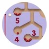 VIGA Tablica Sensoryczna Manipulacyjna Hipopotam Certyfikat FSC Montessori