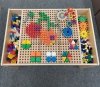 MASTERKIDZ Drewniany Stół Edukacyjny +AKCESORIA STEM WALL