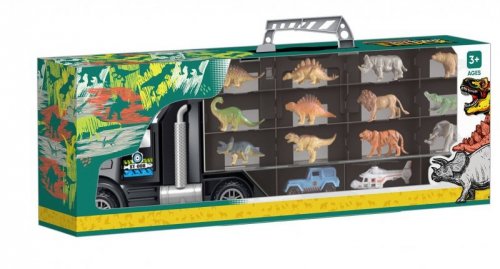 WOOPIE Samochód Transporter Dinozaury Ciężarówka