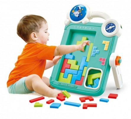 WOOPIE Dwustronna Tablica do Rysowania Gra Tetris 2w1