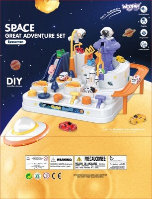WOOPIE  Interaktywny Tor Przeszkód dla Aut "Przygoda Astronauty"