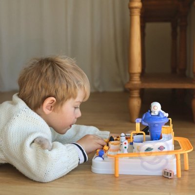 WOOPIE  Interaktywny Tor Przeszkód dla Aut "Przygoda Astronauty"