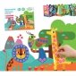 WOOPIE ART&FUN Naklejki Zestaw Dopasuj Kształty i Kolory Wyklejanka Zwierzątka 504 el. 