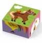 VIGA Drewniana Układanka Puzzle Farma 4 klocki 