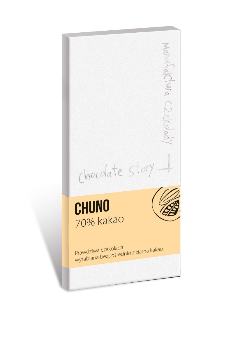 Czekolada z 70% kakao Porcelana Chuno - 50g