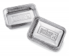 Aluminiowe miski ociekowe duże (10 szt) Weber 6416