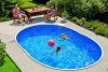 Basen kanadyjski Miami 5,5x3,7x1,2 m  RATTAN - Zestaw 