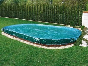 Płachta kryjąca owalna 7,3 x 3,7 m SUPREME