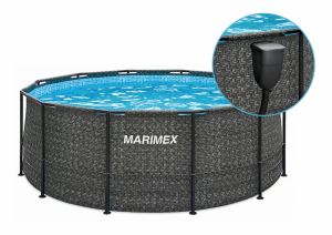 Basen stelażowy 3,66 x 1,22 m -  RATAN z wbudowanym skimmerem