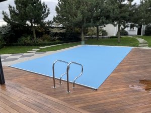 Przykrycie bezpieczne - Model Extra Top - prostokątny - do basenu 9x5 m