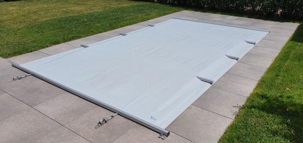 Przykrycie bezpieczne - model Standard - prostokątny - do basenu 9x4m