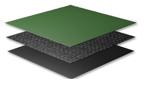 Płachta kryjąca owalna 8,0 x 4,16 m SUPREME