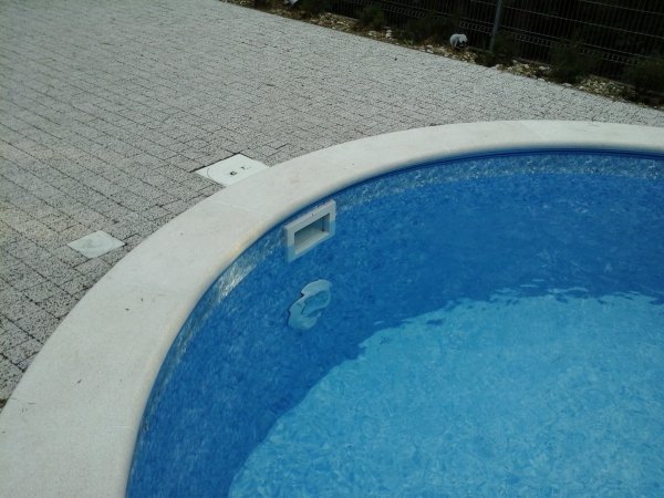 Kamień brzegowy Hobby Pool BWT - piaskowy do basenu okrągłego 4,16m