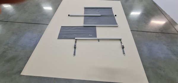Przykrycie bezpieczne - model Segment - owalny - do basenu 6 x 3,2 m