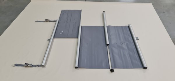 Przykrycie bezpieczne - model Segment - prostokątny - do basenu 10x4m