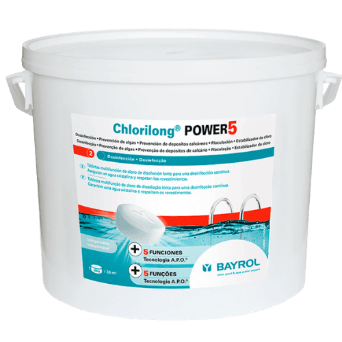 Chlorilong Power 5 w tabletkach  250g/ 5 kg BAYROL