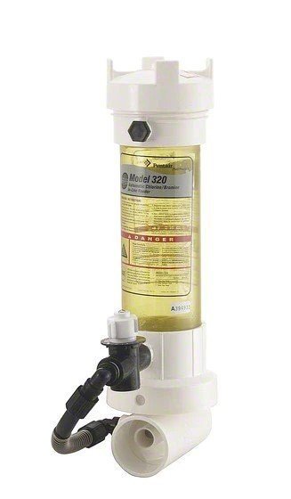 Dozownik przepływowy Pentair Rainbow Model 320 clear In-Line