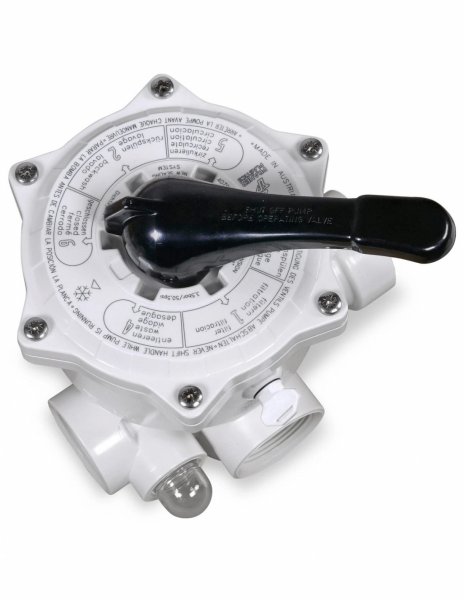 Zawór 6-drożny boczny V6  z gwintem  1 1/2" Praher 130751 3,5bar SM10 3 ABS - bez przyłączy