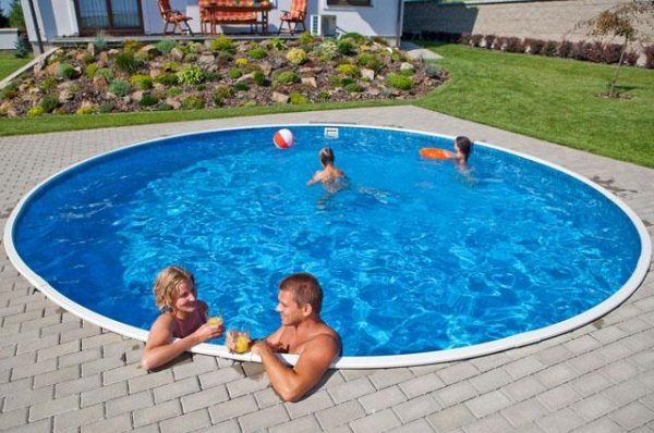 Basen kanadyjski Miami 5,5 x 1,2 m - Zestaw Premium do wkopania MOSAIC