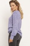 MKM SWE244 sweter niebieski tył