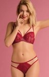 Nipplex Casilda biustonosz push-up czerwony-1