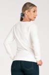 Figl M1046 ecru bluza damska tył