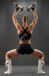 FeelJ! Skull biustonosz sportowy tył