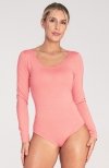 Figl M1038 koralowe body damskie 