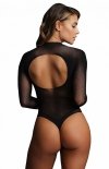 Erotyczne body damskie Sleeve tył